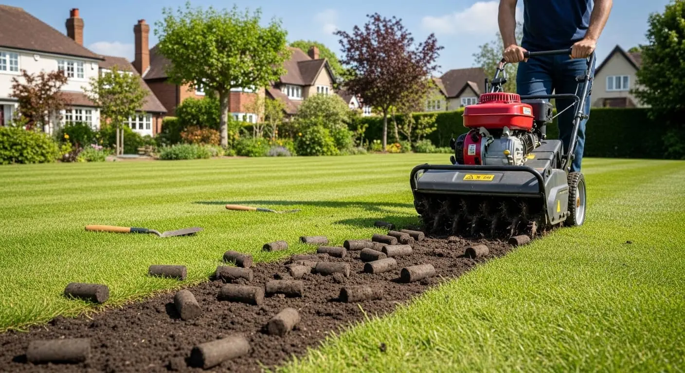 Lawn aeration Winchester